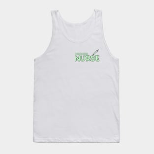 Dialysis Nurse Green Tank Top